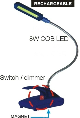 Flexible Table Lamps LED COB Slim Light