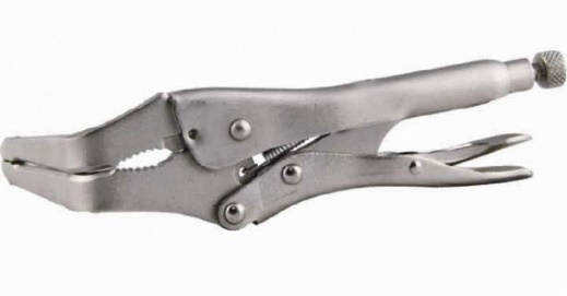 Angle Nose Hose Pinch Locking Pliers