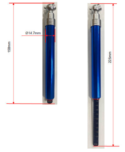 Deluxe Pencil Type Tire Pressure Gauge