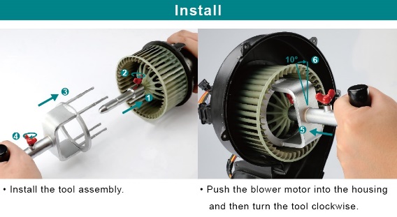 Volvo/Land Rover Blower Motor Remover/Installer