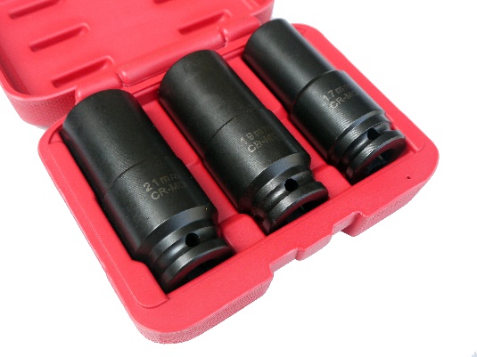 Deep Counter Weighted Crank Bolt Socket Set