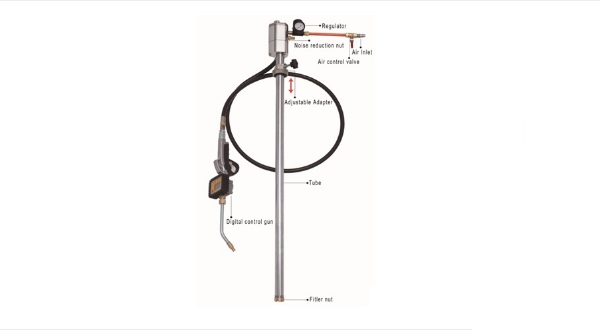 Gear Type Pneumatic Oil & Liquid Dispenser